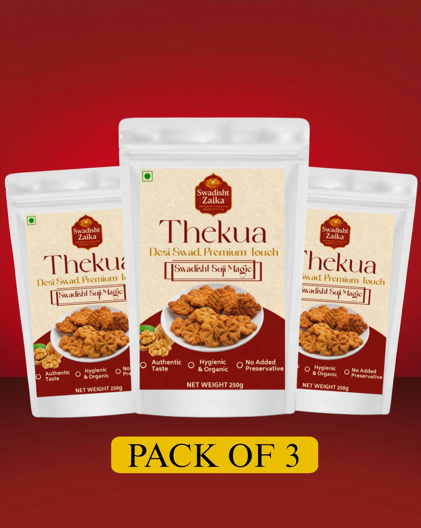 Traditional Thekua 3 Combo